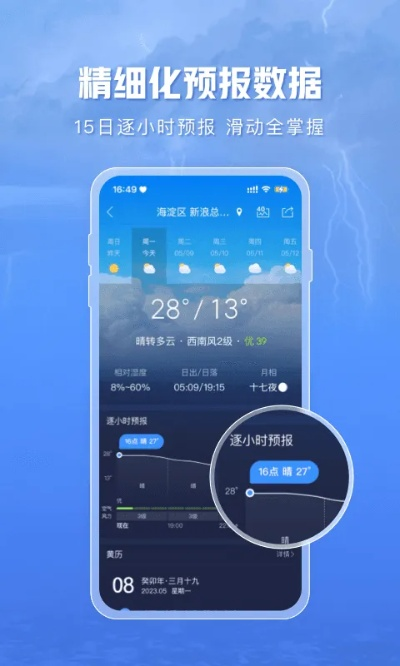 时刻天气免费下载，让精准气象数据触手可及