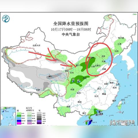 河北省天气预报今天，冷空气携风而来，北部地区需防降温