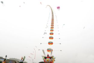 潍坊四季，风动纸鸢，雨润齐鲁