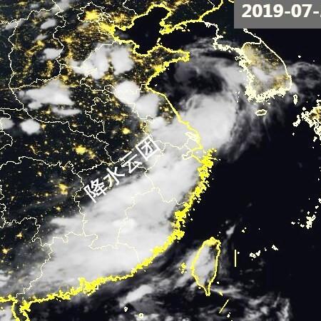 题，一张图看懂未来七天，全国卫星云图与降水趋势全解析
